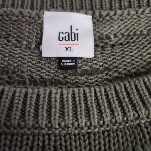 Cabi green sweater - Picture 2 of 3